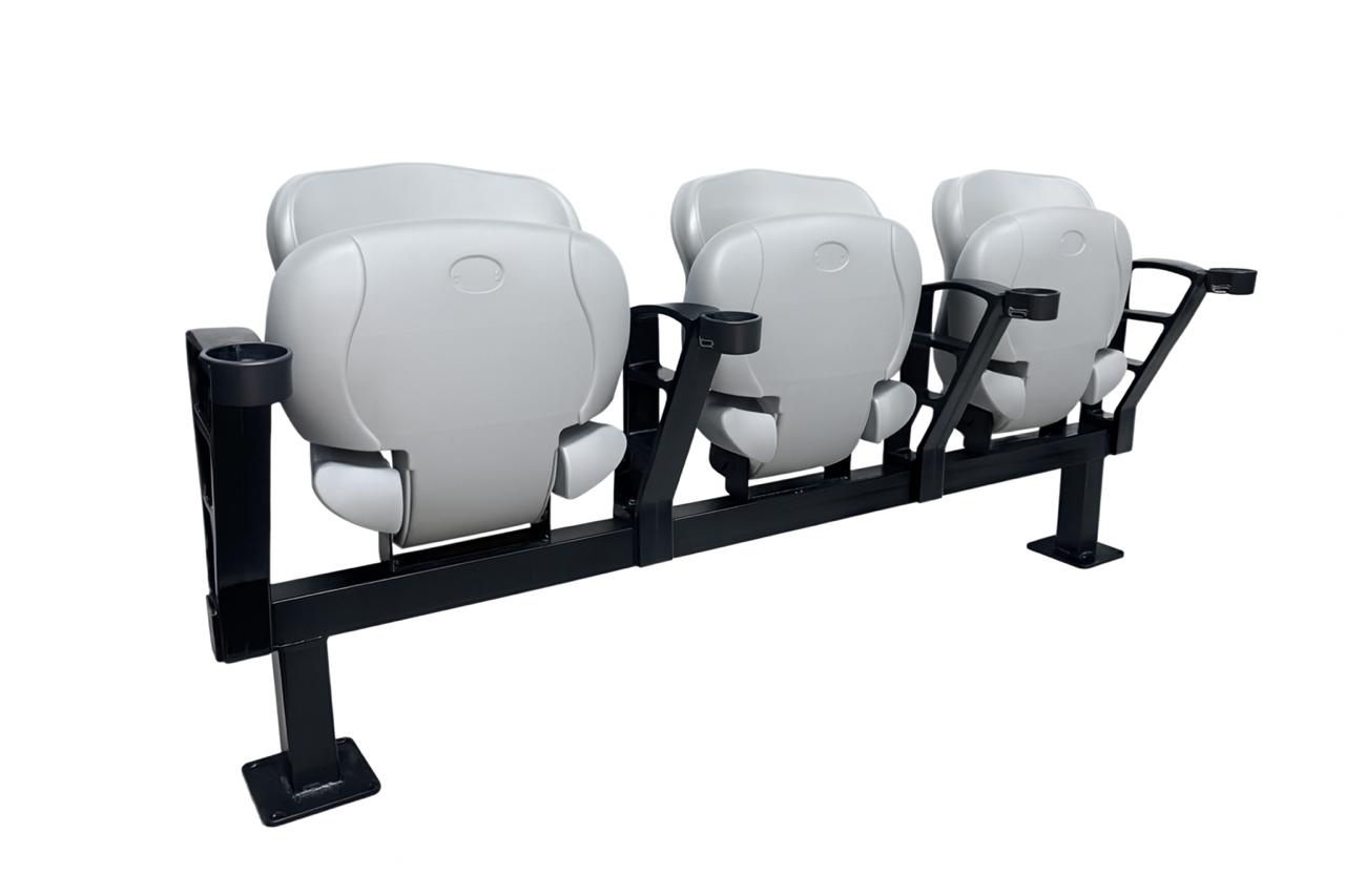 TIP-UP Folding Double Wall Backrest Stadium Chair MT-2050