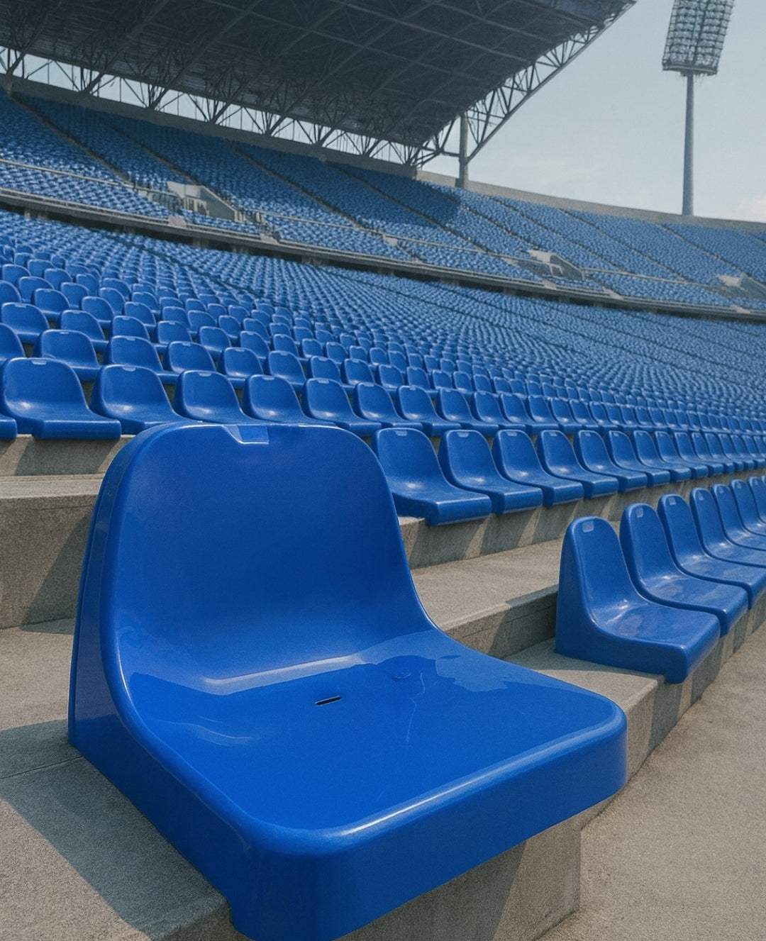 Backrest Double Back layer Stadium Seat MT-2043