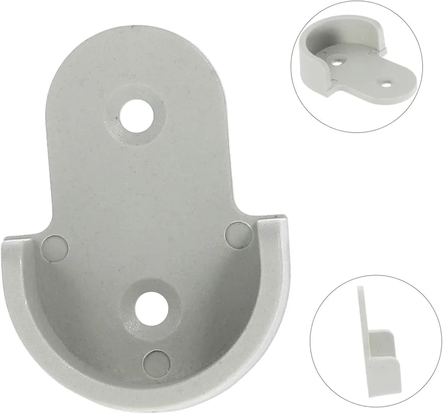 MCA-117 Size 32mm Plastic Bracket Holder for Wardobe Rod
