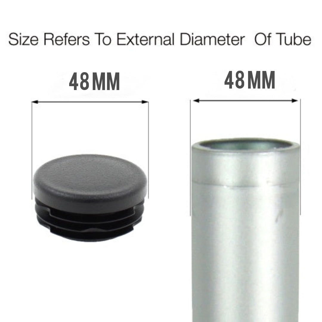 ROUND RIBBED INSERTS END CAPS