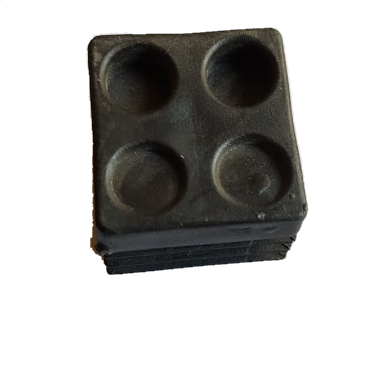 MAC-104 SIZE 30MM Square Angled leg end cap