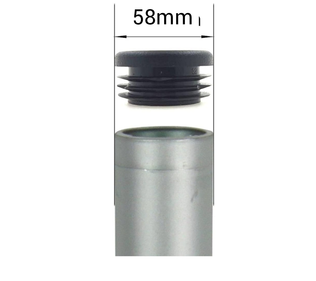 MRC-112 SIZE  58 MM ROUND INSERTS END CAP