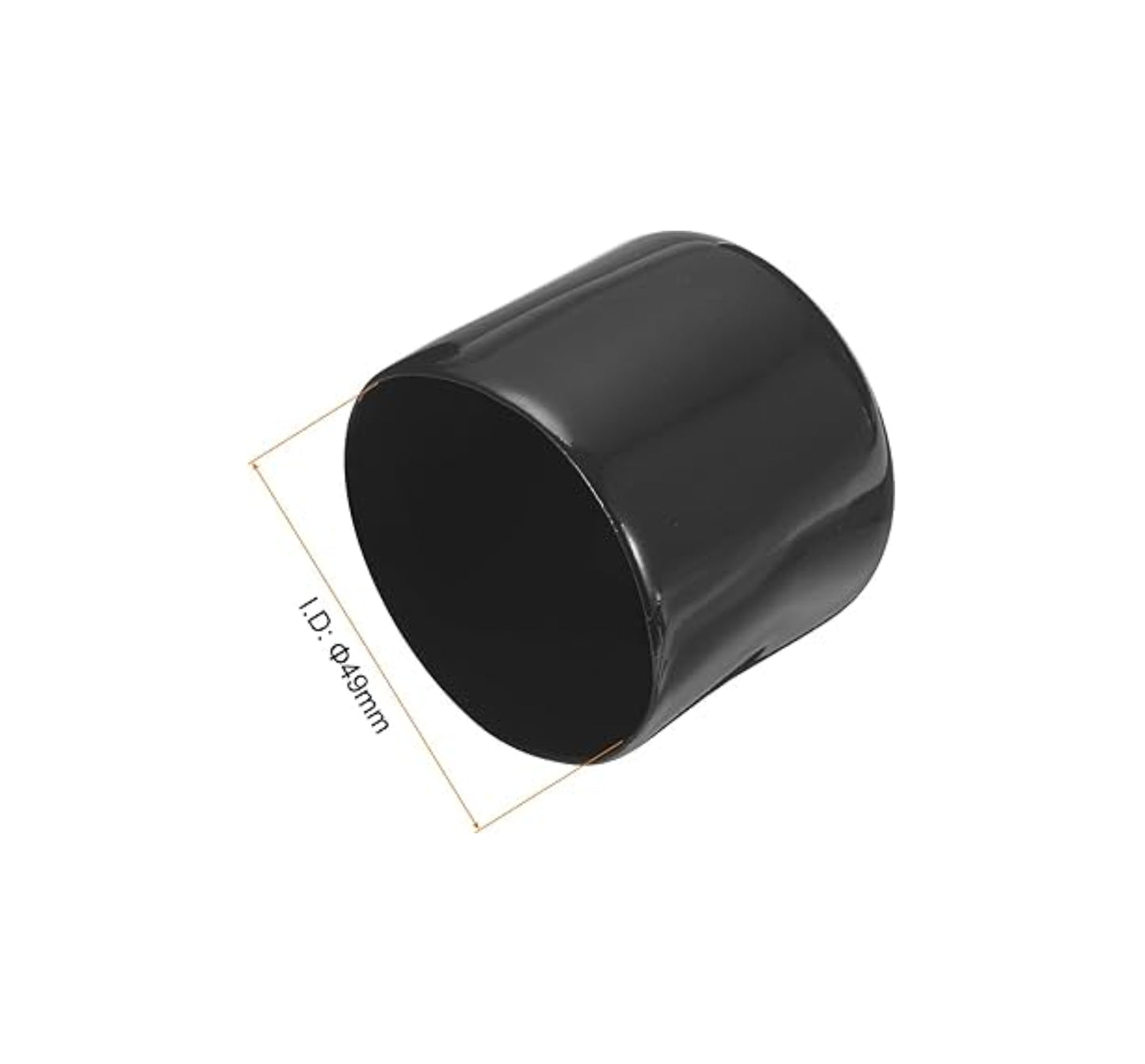MRC-E-144 SIZE 43MM EXTERNAL RUBBER ROUND CAP