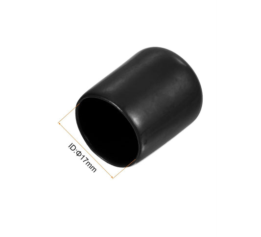 MRC-E-130 SIZE 17MM EXTERNAL RUBBER ROUND CAP