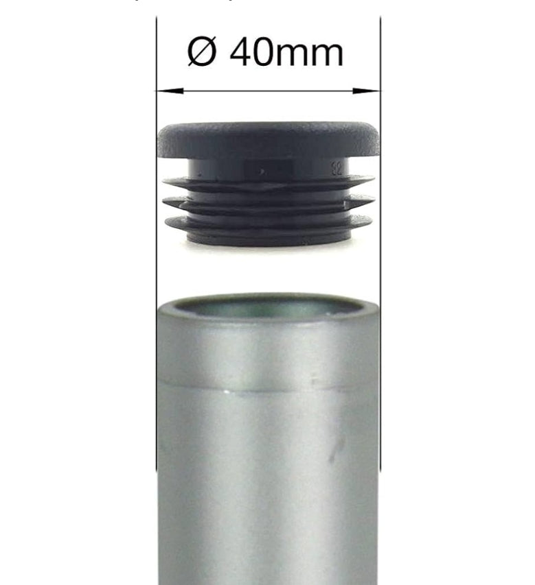 MRC-107 SZIE  40MM ROUND INSERTS END CAPS
