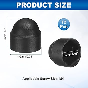 MNC-598 SIZE 4MM PROTECTION CAP FOR HEXAGON SCREW