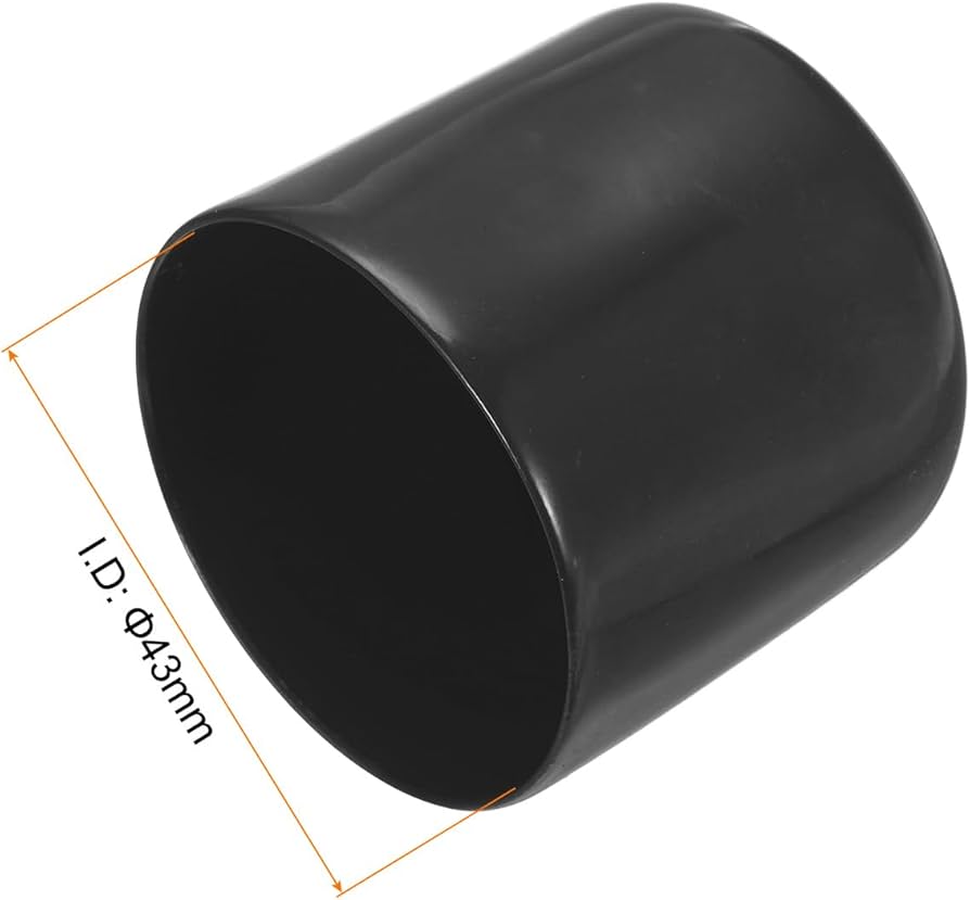 MRC-E-144 SIZE 43MM EXTERNAL RUBBER ROUND CAP