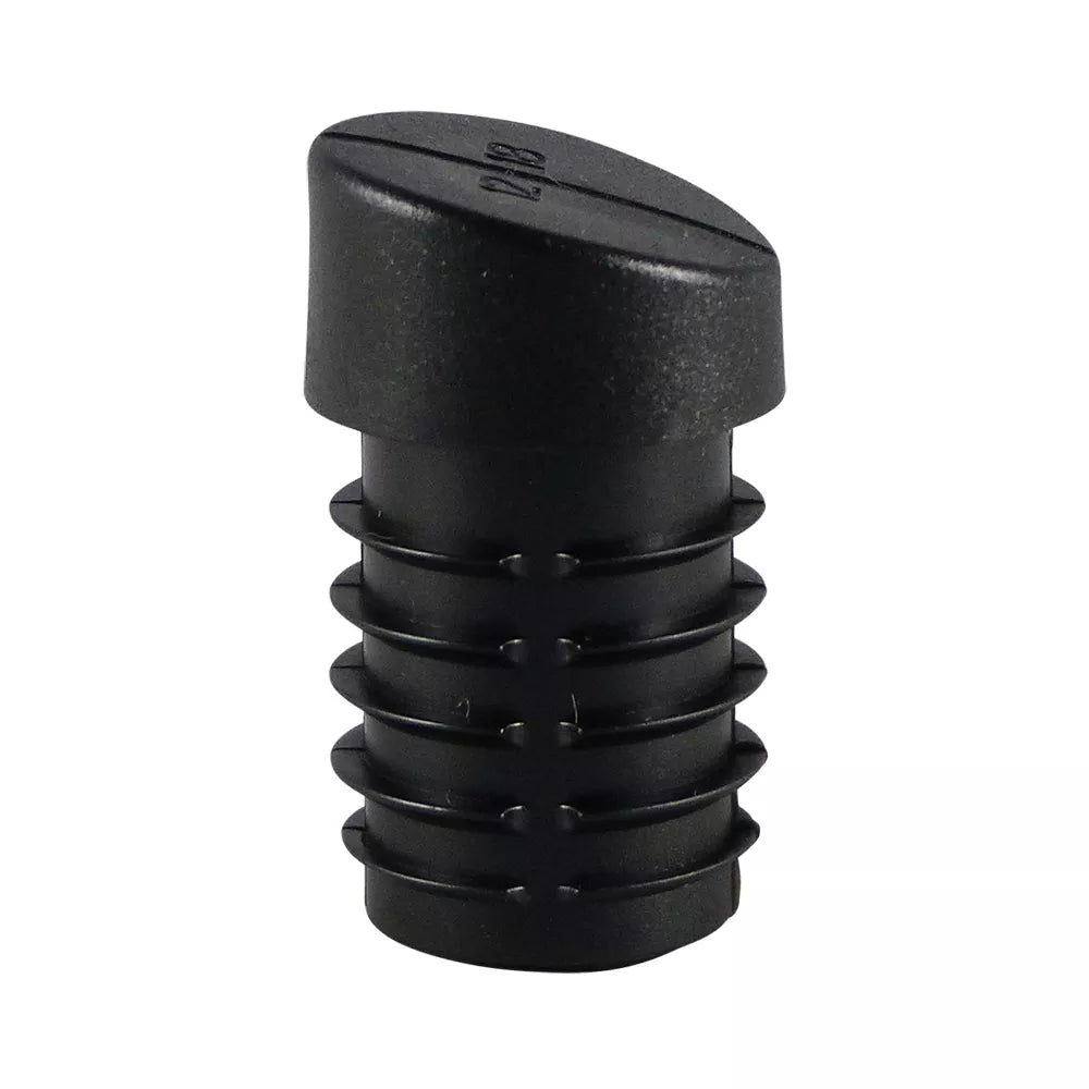 MAC-102 Size 22mm Round Angled leg end cap