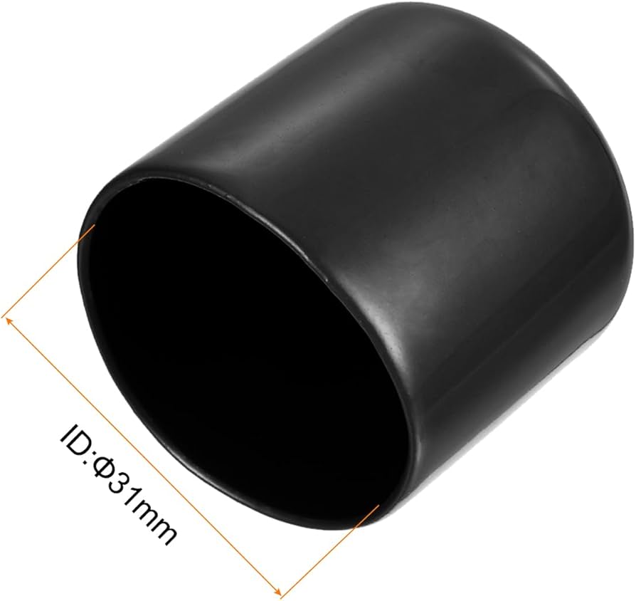 MRC-E-138 SIZE 31MM EXTERNAL RUBBER ROUND CAP