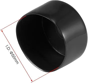 MRC-E-146 SIZE 50MM EXTERNAL RUBBER ROUND CAP