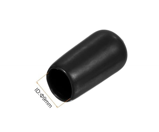MRC-E-122 SIZE 9MM EXTERNAL RUBBER ROUND CAP