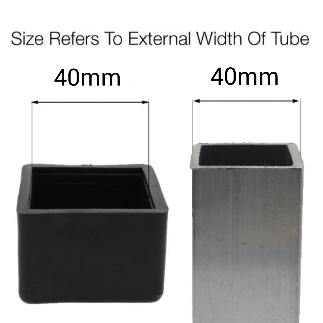 MSC-E-219 External Rubber End Cap 40mm
