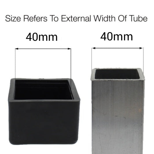 MSC-E-219 External Rubber End Cap 40mm