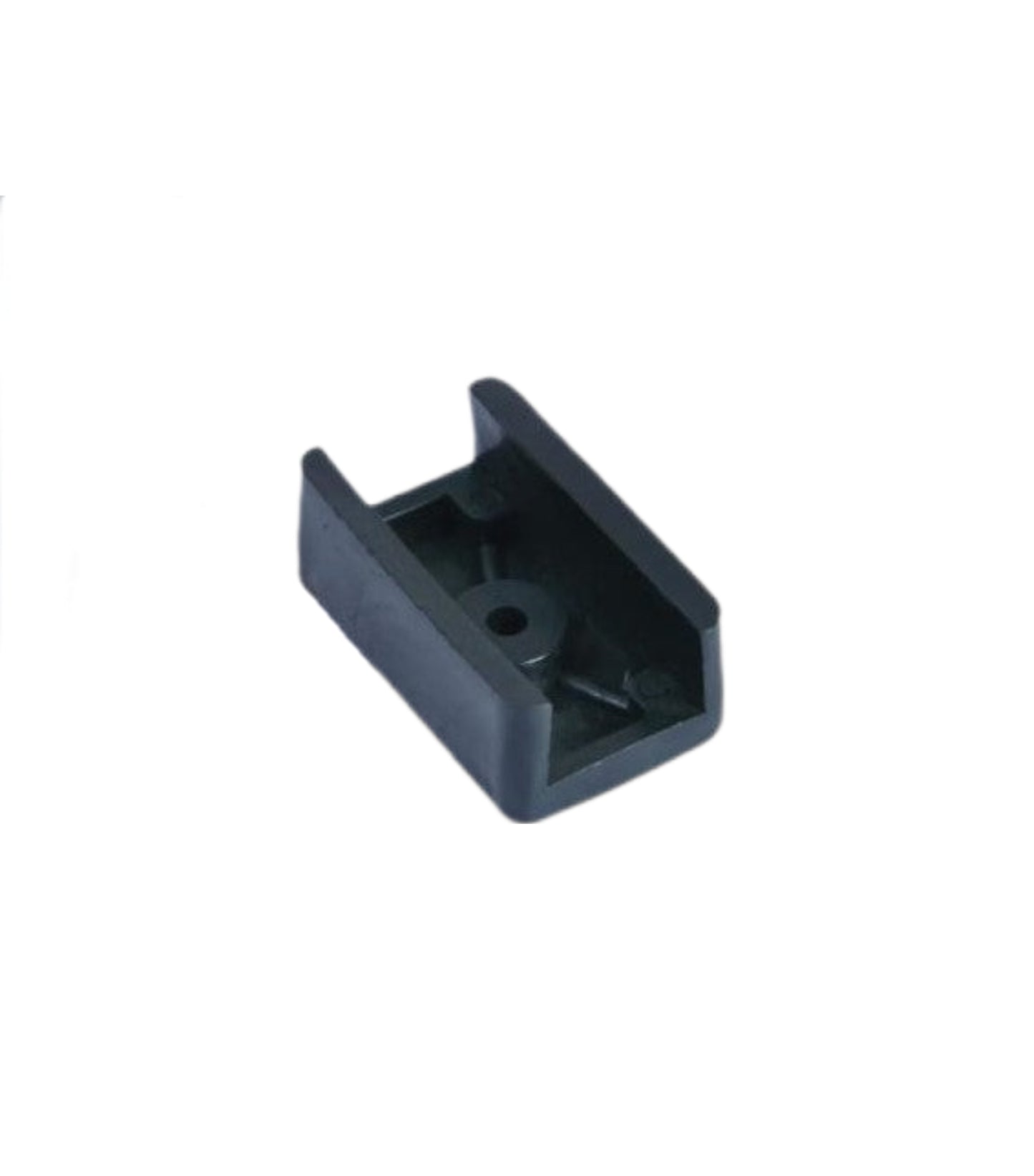 MSF-123 Size 25 mm Square uxcell Plastic Tube U-Shape Caps