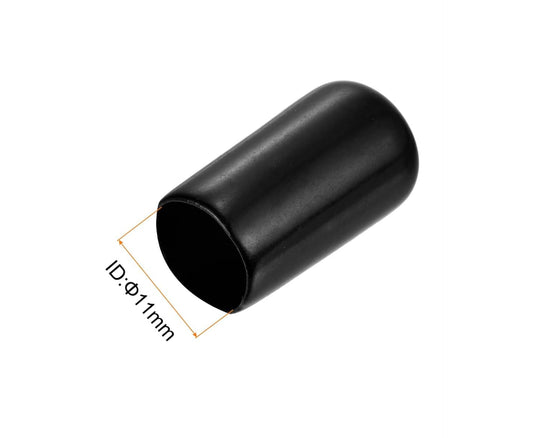 MRC-E-124 SIZE 11MM EXTERNAL RUBBER ROUND CAP