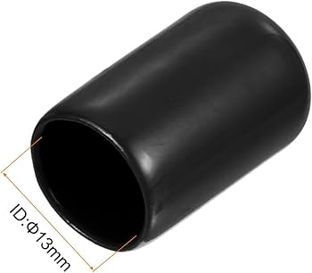 MRC-E-126 SIZE 13MM EXTERNAL RUBBER ROUND CAP