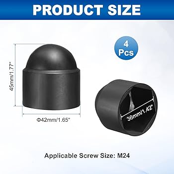 MNC-608 SIZE 24MM PROTECTION CAP FOR HEXAGON SCREW