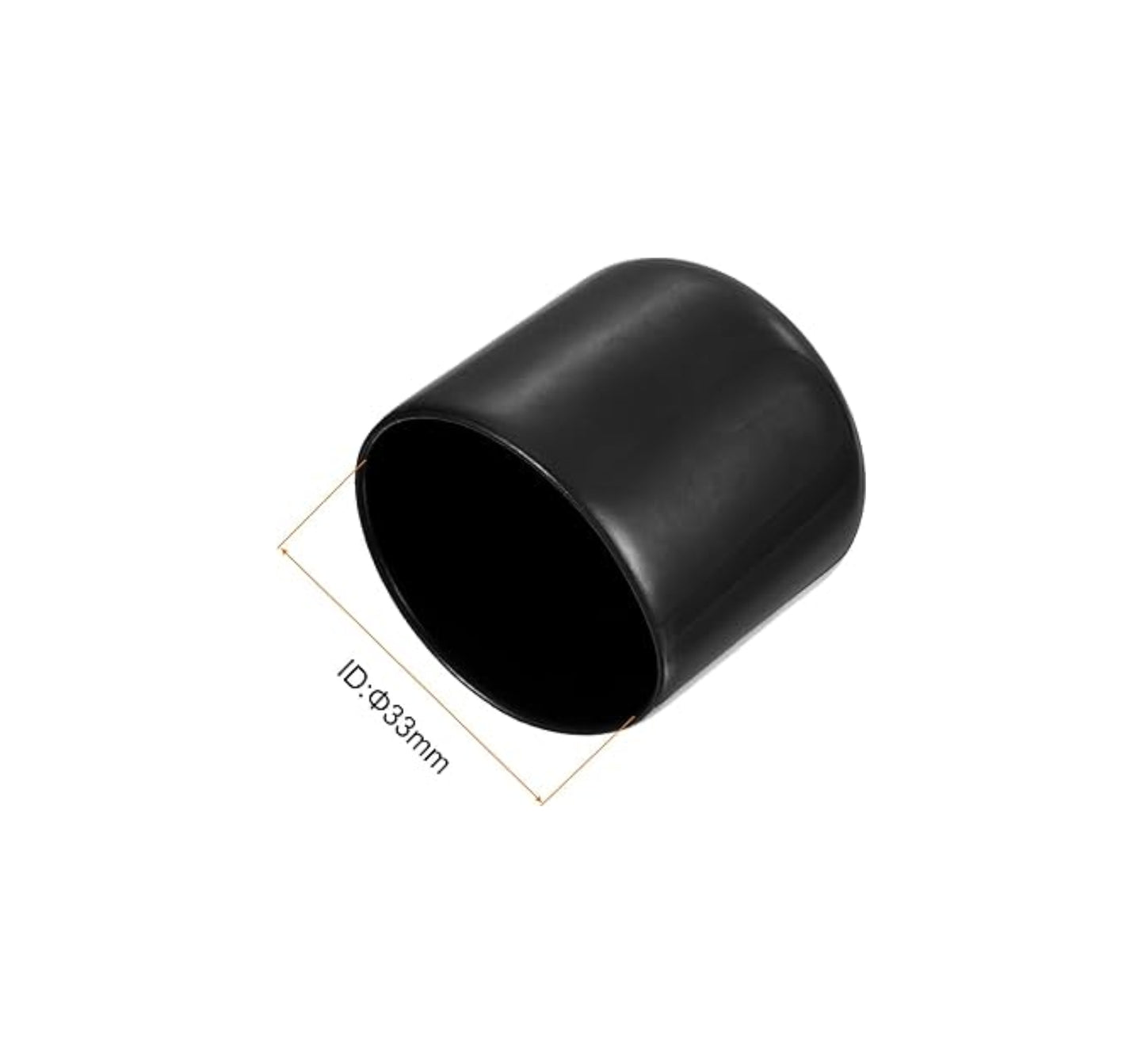 MRC-E-138 SIZE 31MM EXTERNAL RUBBER ROUND CAP