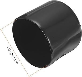 MRC-E-147 SIZE 51MM EXTERNAL RUBBER ROUND CAP