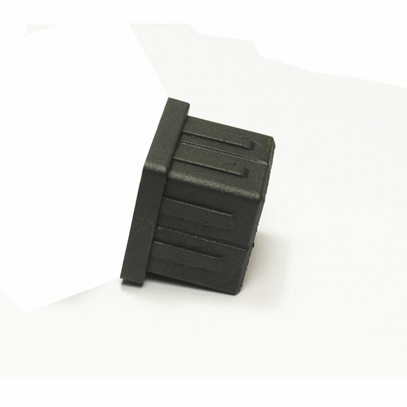 MODEL MT-311 size 25*25mm Threaded plastic square Tube insert Plug for steel tube